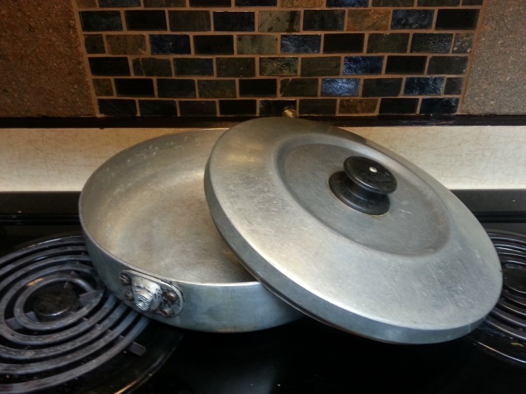 Dad's scalloped potato pan